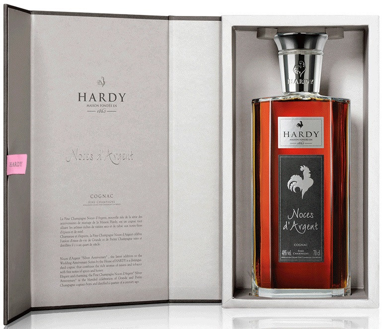 Hardy Noces d’Argent Fine Champagne in gift box | Арди Нос д’Аржан Фин Шампань в п/у