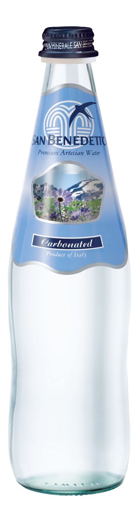 San Benedetto Sparkling Glass 0.5 л | Сан Бенедетто газированная в стеклянной бутылке 500 мл