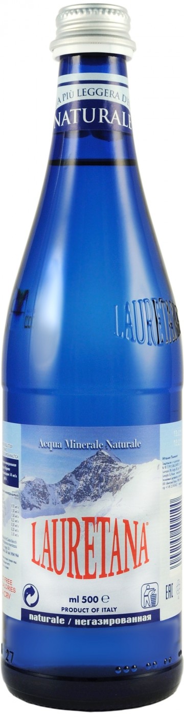 Lauretana Naturale Glass | Лауретана Негазированная Стекло