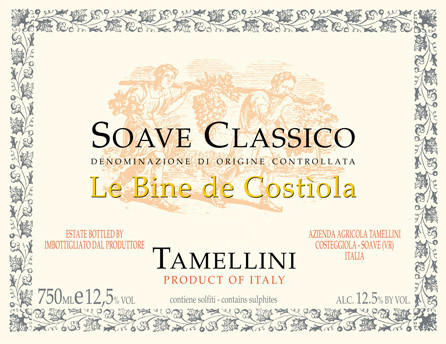 Tamellini, Le Bine de Costiola, Soave Classico | Тамеллини, Ле Бине де Костиола, Соаве Классико