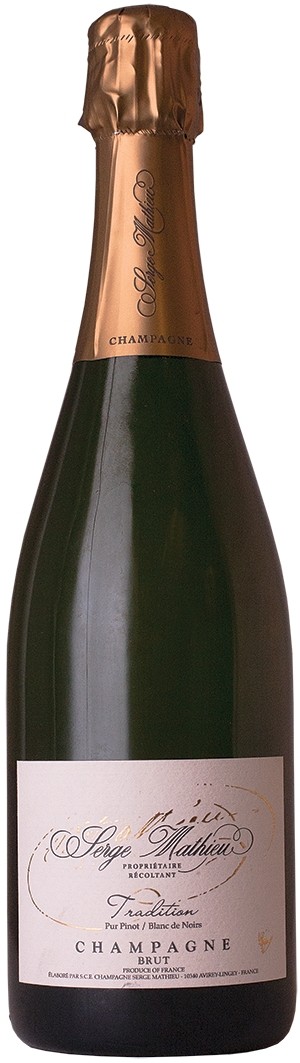 Champagne Serge Mathieu, Brut, Tradition, Blanc de Noirs