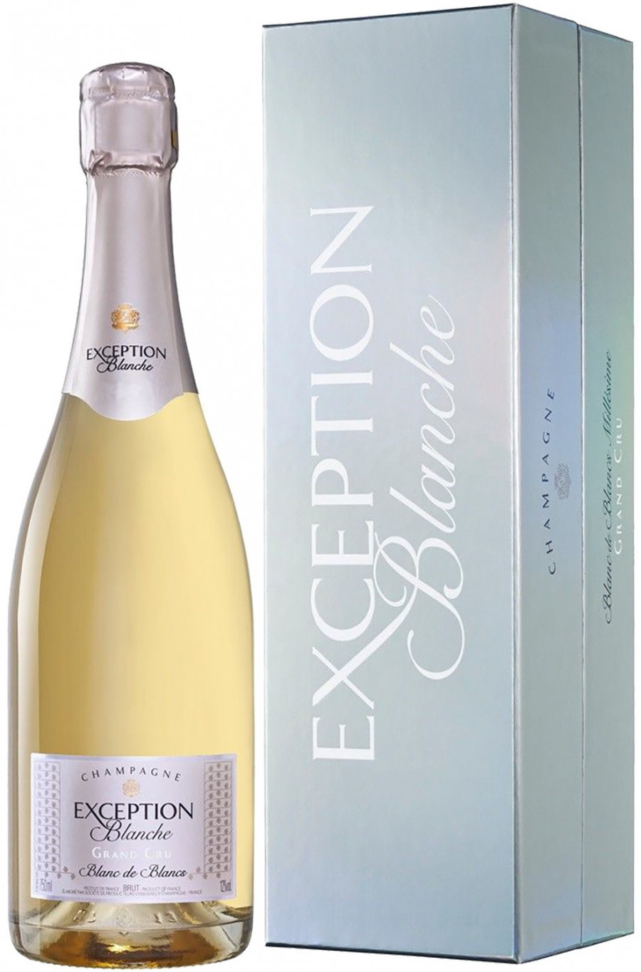 Mailly Grand Cru, Exception Blanche, Blanc De Blancs Millesime, Champagne, gift box