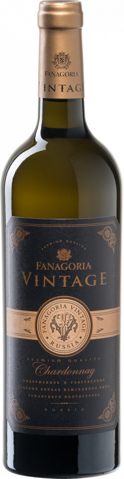 Fanagoria, Vintage, Chardonnay | Фанагория, Винтаж, Шардоне