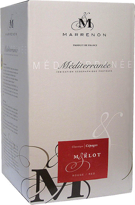Купить Marrenon Merlot Vin de Pays de Mediterranee в Москве