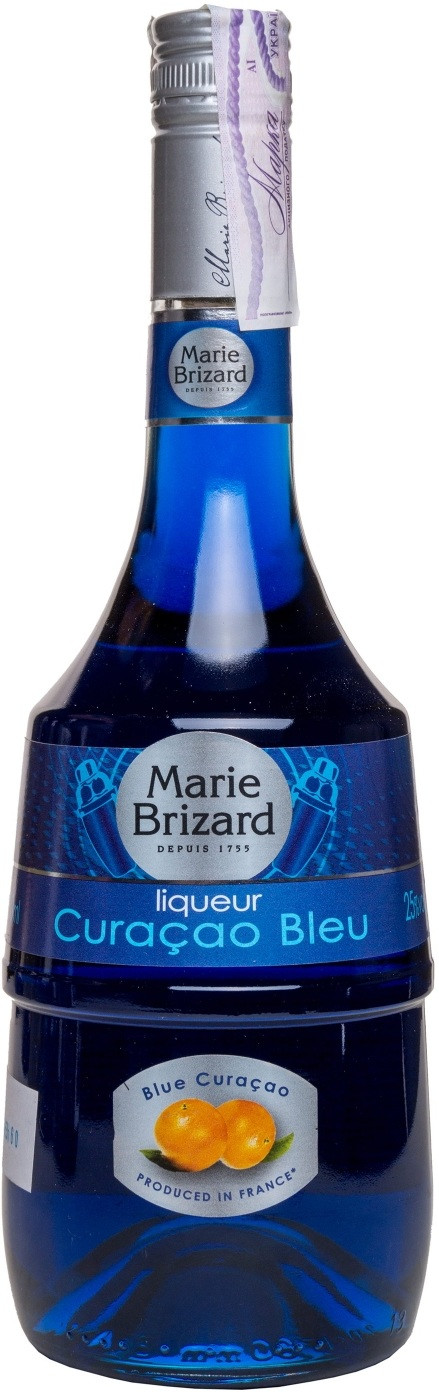 Liqueur Marie Brizard Curacao Bleu 0.7 л | Мари Бризар Блю Кюрасао 700 мл