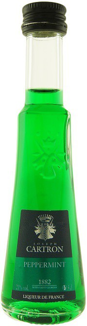 Купить Liqueur Joseph Cartron Peppermint Vert green 30 мл в Москве