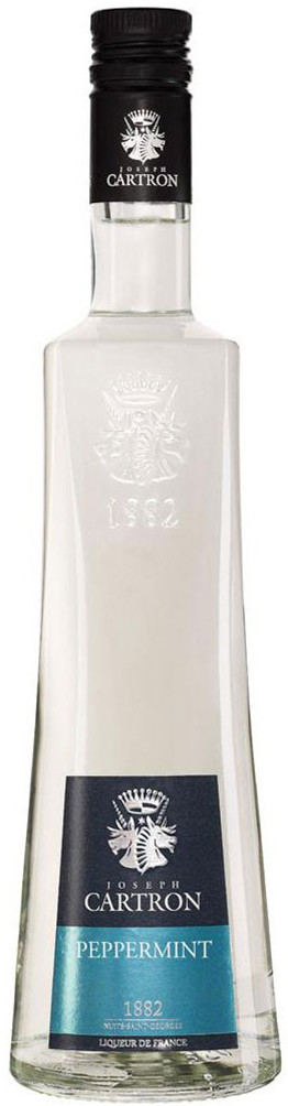 Liqueur Joseph Cartron Peppermint Blanc white 0.7 л | Джозеф Картрон Пепперминт Мята белая 700 мл