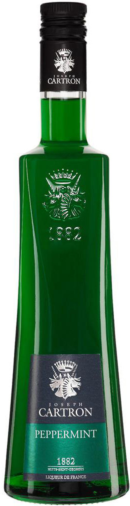 Liqueur Joseph Cartron Peppermint Vert green 0.7 л | Джозеф Картрон Пепперминт мята зелёная 700 мл