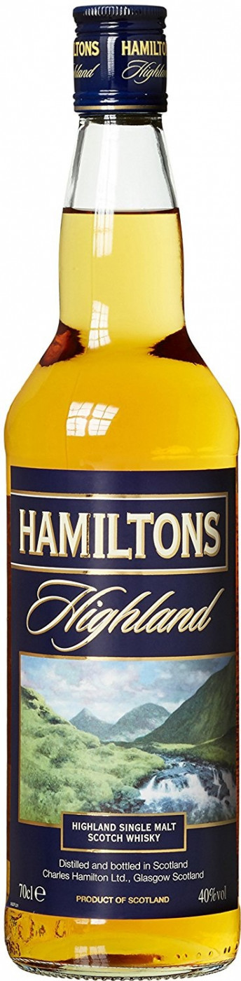 Купить Hamiltons Highland Single Malt in tube в Москве