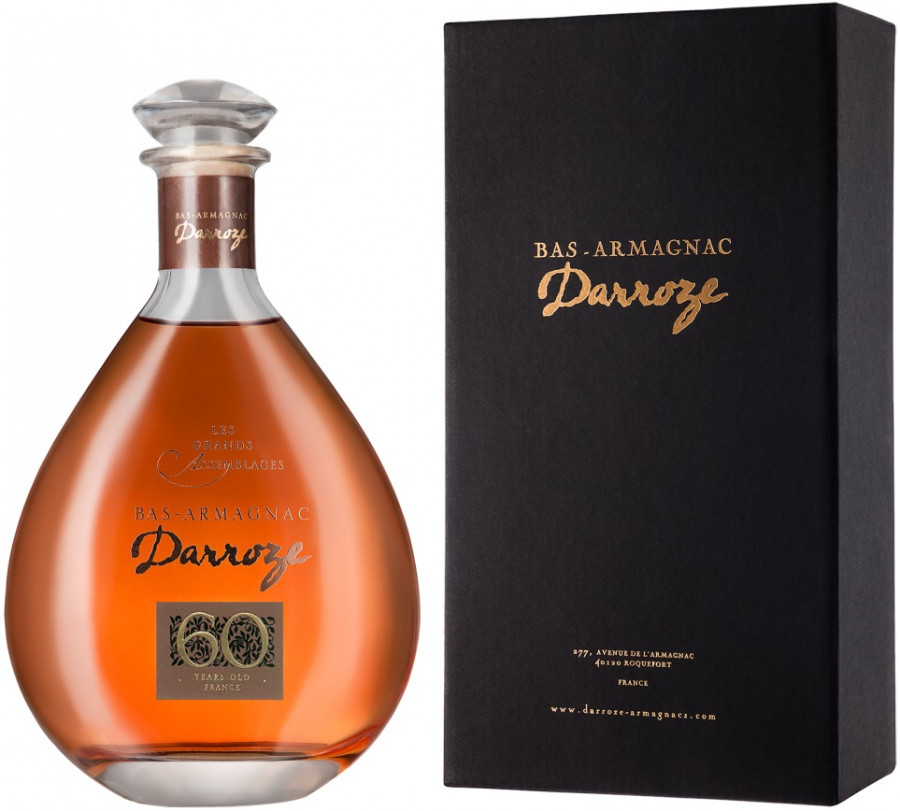 Купить Darroze Les Grands Assemblages 60 ans d age Bas-Armagnac in decanter gift box 0.7 л в Москве