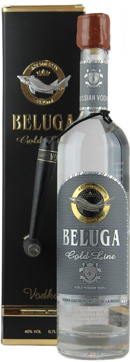 Beluga, Gold Line, gift box