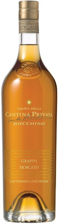 Bocchino Cantina Privata Moscato Sauternes Cask Finish gift tube 0.7 л