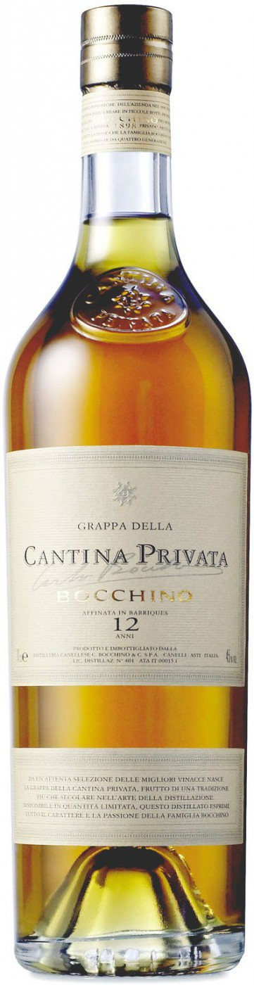 Bocchino Cantina Privata 12 anni gift box with 2 glasses 0.7 л