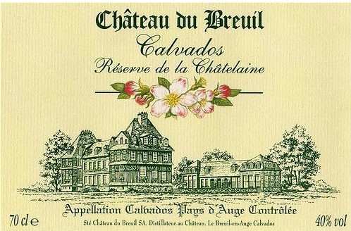 Купить Chateau du Breuil Reserve de la Chatelaine 8 Ans Pays d Auge AOC 0.7 л в Москве