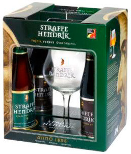 Купить Straffe Hendrik gift set (4 bottles & glass) в Москве