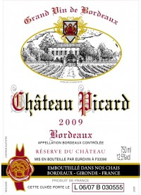 Купить Chateau Picard Bordeaux AOC в Москве