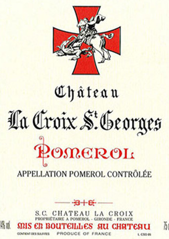 Купить Chateau La Croix Saint Georges в Москве