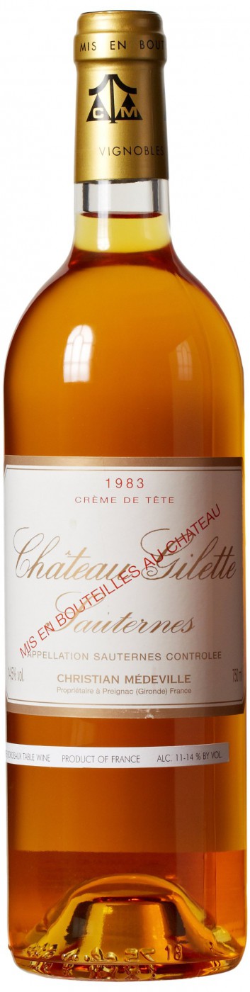 Chateau Gilette Sauternes | Шато Жилет Сотерн Крем де Тет