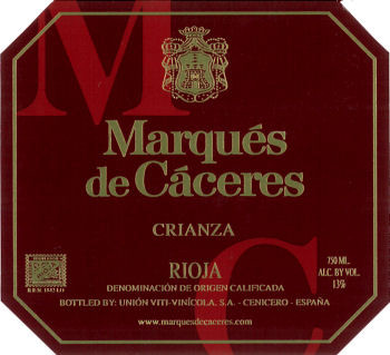 Marques de Caceres, Crianza | Маркес де Касерес, Крианса