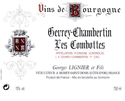 Купить Georges Lignier et Fils Gevrey-Chambertin 1-er Les Combottes в Москве
