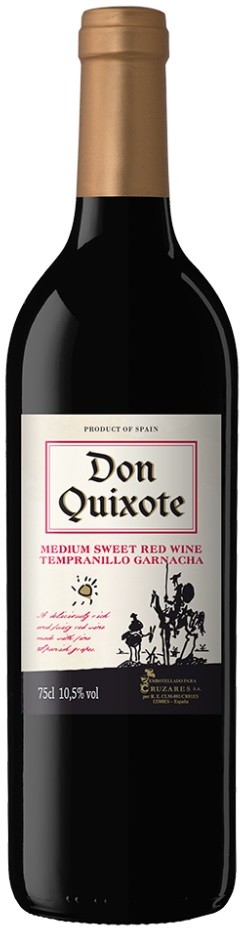 Купить Don Quixote red medium sweet Vino de Mesa VdM в Москве