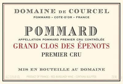 Domaine de Courcel Pommard Premier Cru Grand Clos des Epenots AOC