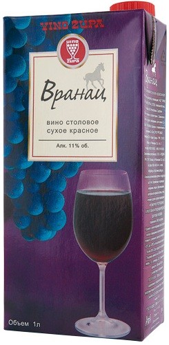 Купить Vino Zupa, Vranac, Tetra Pak в Москве