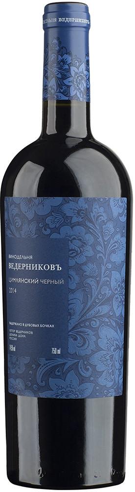 Ведерниковъ Цимлянский черный Выдержанный | Winery Vedernikov Tsimlyansky Cherny Oak Aged