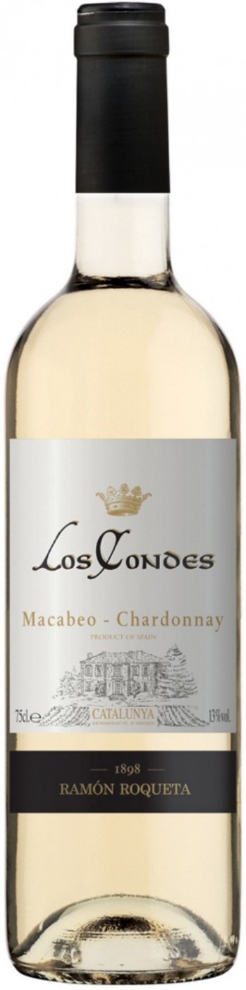 Купить Los Condes, Macabeo-Chardonnay, Catalunya в Москве