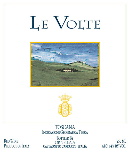 Ornellaia, Le Volte, Toscana | Орнеллайя, Ле Вольте, Тоскана