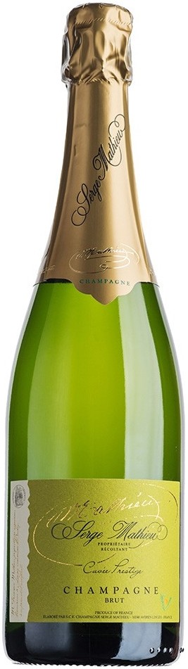Champagne Serge Mathieu, Cuvee Prestige, Brut | Шампань Серж Матье, Кюве Престиж, Брют
