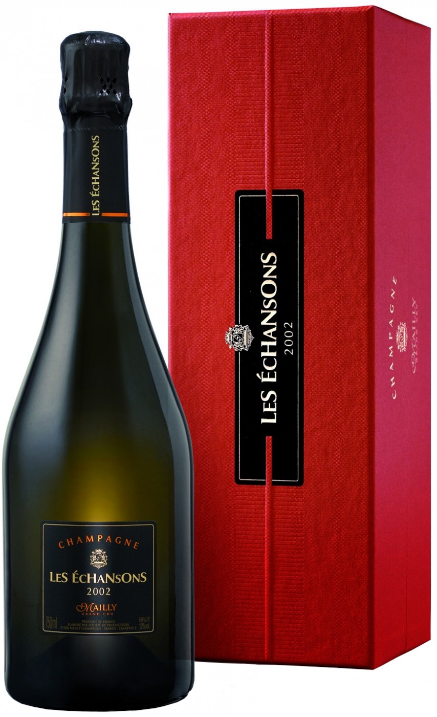 Mailly Grand Cru, Les Echansons, Brut Millesime, Champagne, gift box