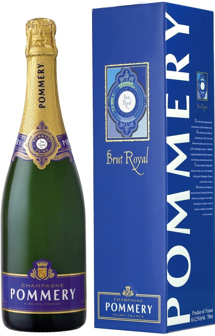 Купить Pommery, Brut Royal, Champagne, gift box в Москве