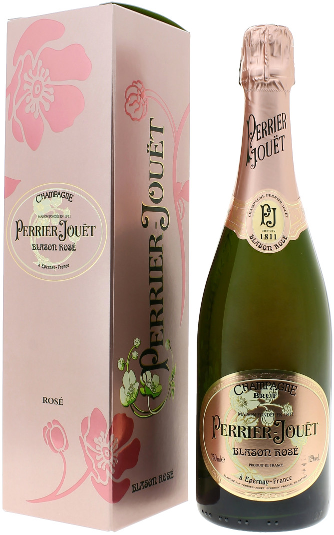 Perrier-Jouet Blason Rose Champagne gift box