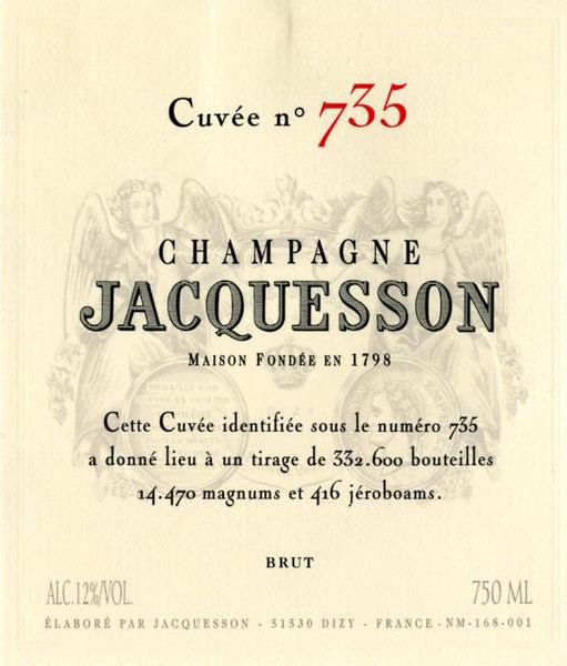 Jacquesson Cuvee 735 Brut 1500 мл