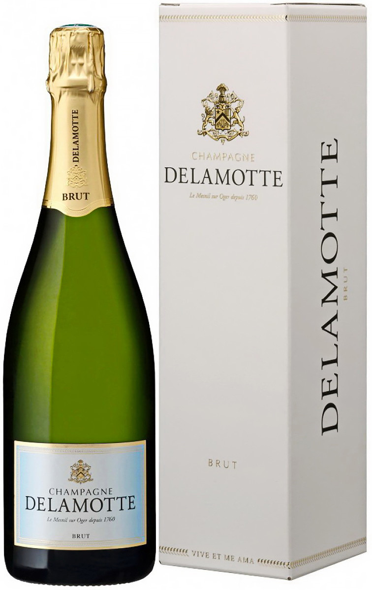 Delamotte Brut Champagne AOC gift box