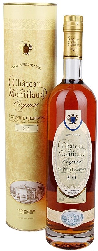 Chateau de Montifaud, XO, Fine Petite Champagne, in tube | Шато де Монтифо, ХО, Фин Пти Шампань, в тубе