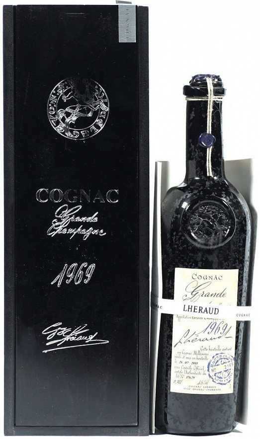 Купить Lheraud Cognac Grande Champagne 700 мл в Москве