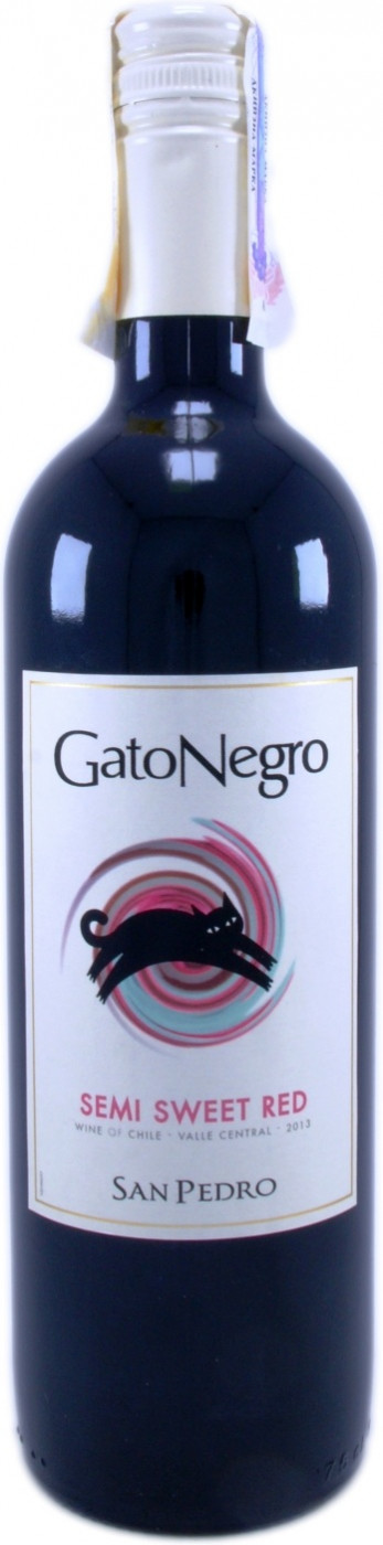 San Pedro Gato Negro Semi-Sweet Red | Гато Негро Красное полусладкое 750 мл