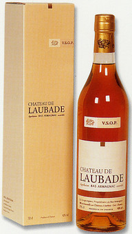 Chateau de Laubade VSOP 700 мл | Шато де Лобад ВСОП в подарочной упаковке 700 мл
