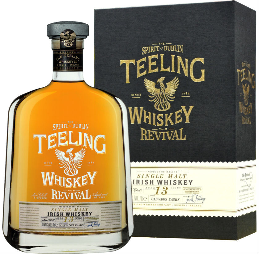 Купить Teeling Revival Single Malt Irish Whiskey 13 Years Old gift box в Москве