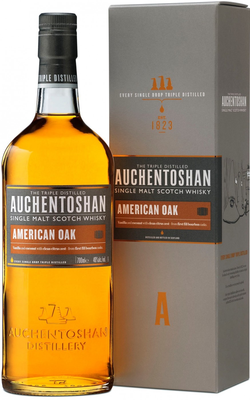 Auchentoshan American Oak, gift box | Окентошен Американ Оак, п.у.