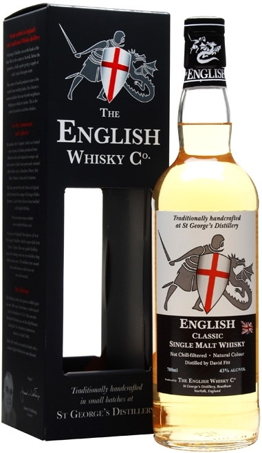 Купить English Whisky Classic Single Malt gift box 0.7 л в Москве