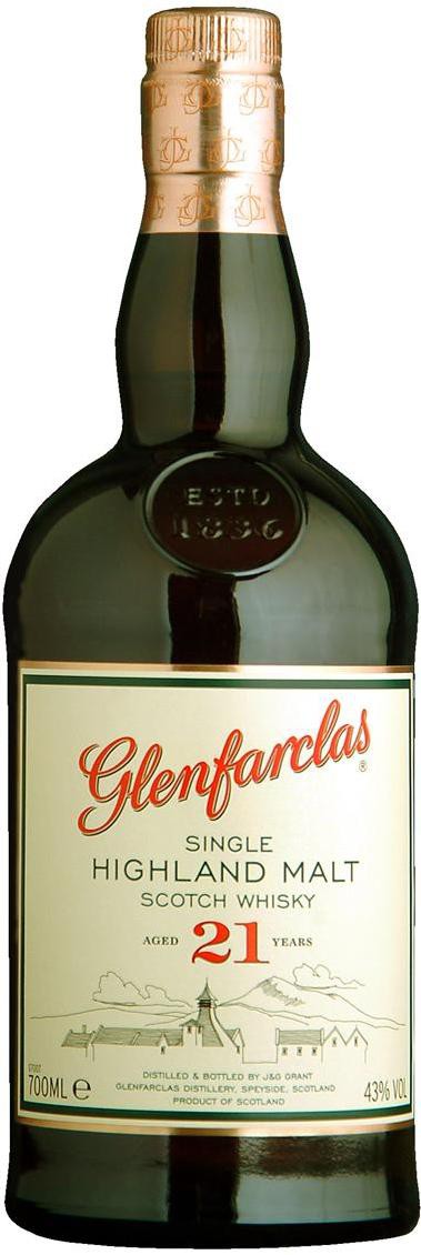 Glenfarclas 21yo, tube | Гленфарклас 21 год, туба