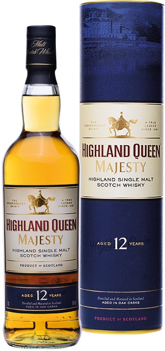 Highland Queen Majesty 12yo, gift box | Хайленд Куин Маджести 12 лет, п.у.