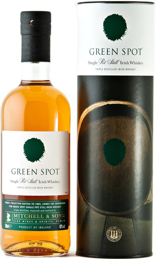 Green Spot Irish Whiskey, gift tube | Грин Спот Ирландский виски, в тубе