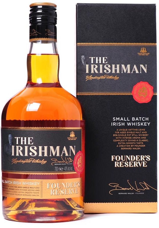 The Irishman, Founders Reserve, gift box | Айришмен, Фаундерс Резерв, п.у.