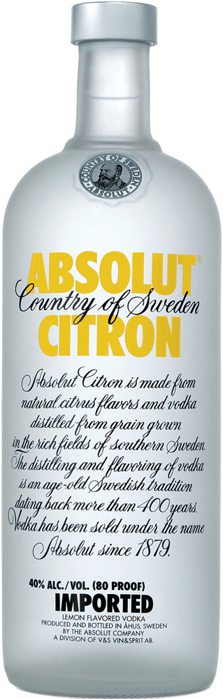 Купить Absolut Citron в Москве