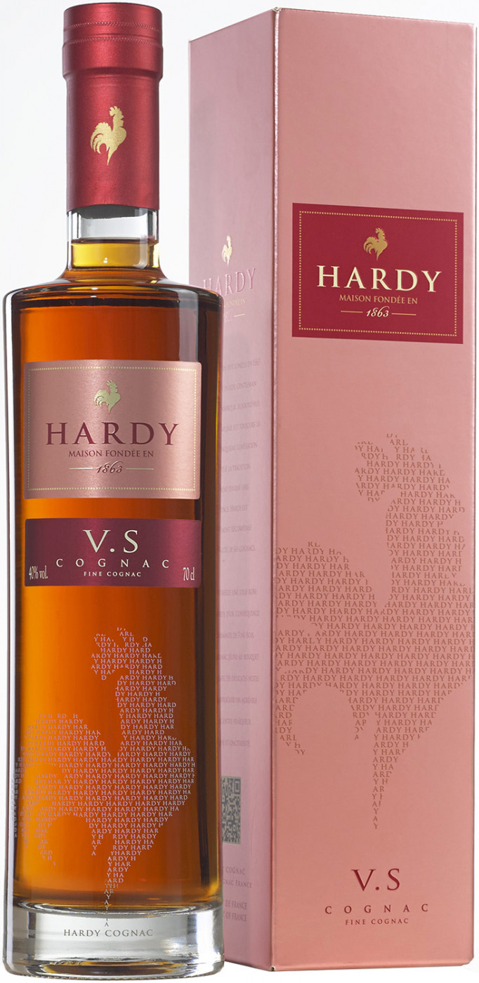 Hardy, VS, Fine Cognac, gift box