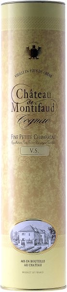 Chateau de Montifaud, VS Fine Petite Champagne, in tube | Шато де Монтифо, ВС Фин Пти Шампань, в тубе
